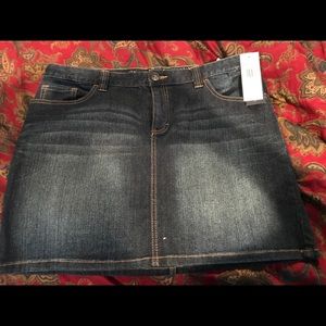 Jean skirt